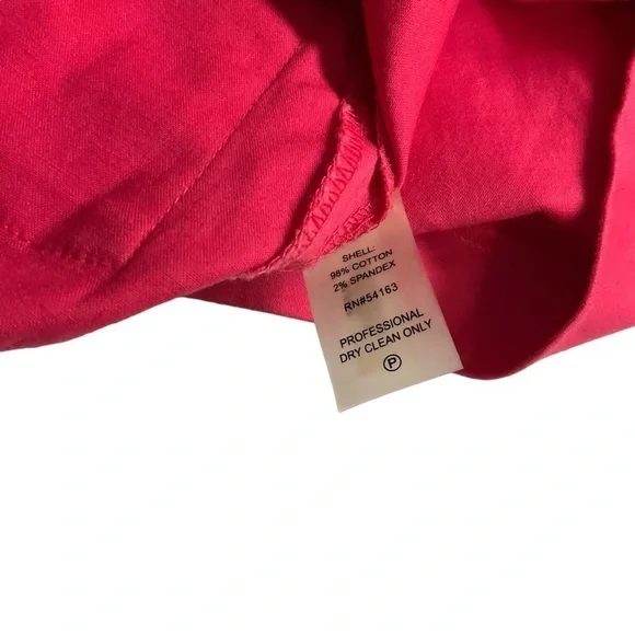 Calvin Klein CK Pink Midi Sleeveless Dress Size 0 P - Picture 7 of 10